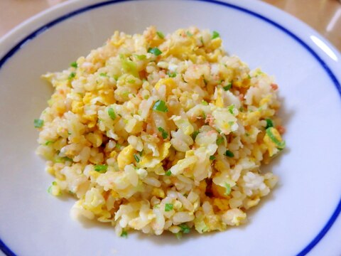 長ねぎの青い部分消費⭐️鮭チャーハン